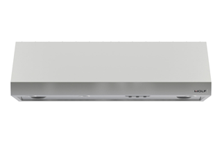 Wolf Campana extractora de pared Pro de 60" - 27" de profundidad PW602718