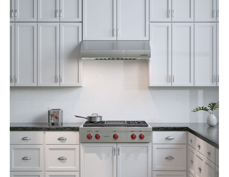 Campana extractora de pared de perfil bajo de 36" Wolf (PW362210)