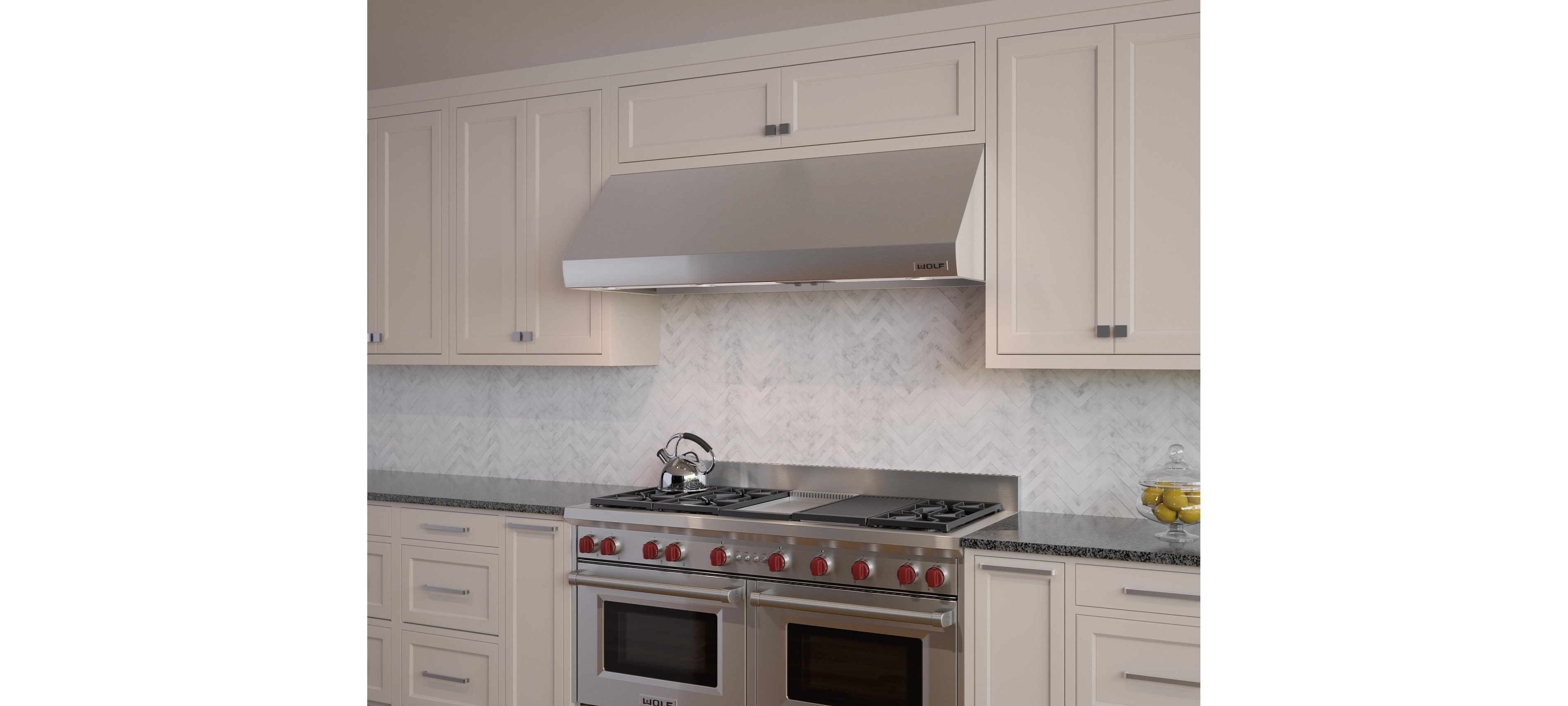 Campana extractora de pared Pro de 60" Wolf - 24" de profundidad (PW602418)