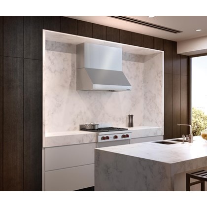 Campana extractora de pared Pro de 42" Wolf - 24" de profundidad (PW422418)