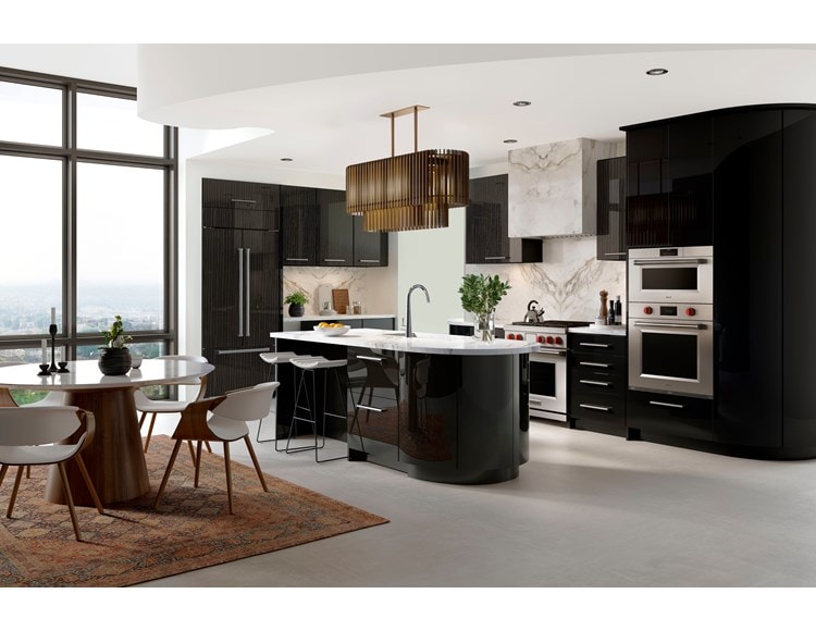 Refrigerador/congelador Classic de puerta francesa de 36" Sub-Zero con dispensador interno compatible con paneles (CL3650UFDID/O)