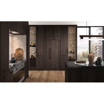 Refrigerador/congelador Classic Side-by-Side de 42" Sub-Zero con dispensador interno compatible con paneles (CL4250SID/O)