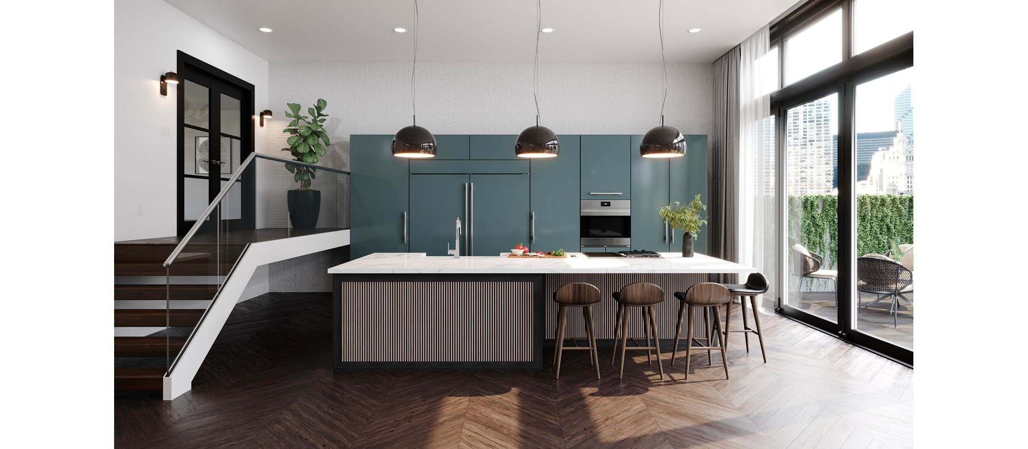 Refrigerador Classic de 36" Sub-Zero con dispensador interno compatible con paneles (CL3650RID/O)