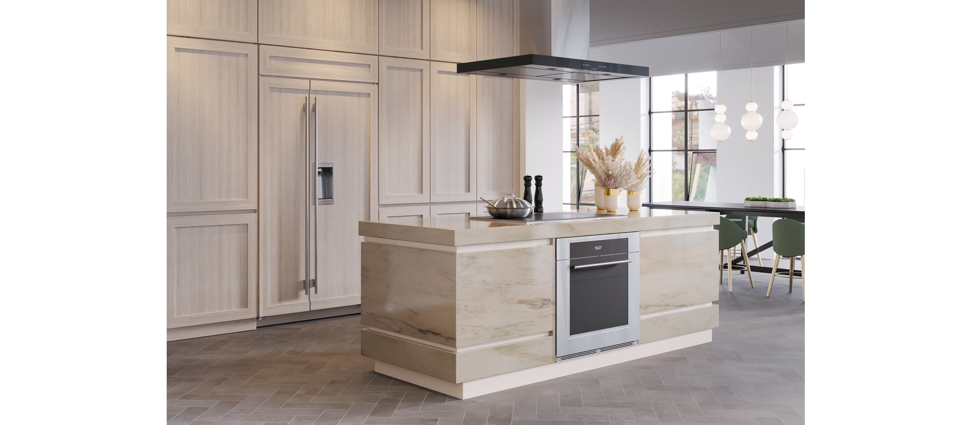 Refrigerador/congelador Classic Side-by-Side de 42" Sub-Zero con dispensador compatible con paneles (CL4250SD/O)