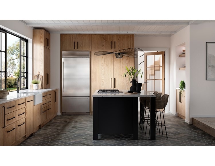 Refrigerador/congelador Classic de 36" Sub-Zero bajo y sobre mostrador con dispensador interno (CL3650UID/S)