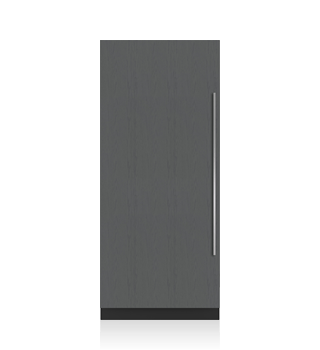 Sub-Zero 36" Designer Column Refrigerator with Internal Dispenser - Panel Ready DEC3650RID