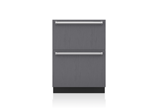 Sub-Zero Cajones de refrigerador serie Designer de 24" - Compatible con panel ID-24R