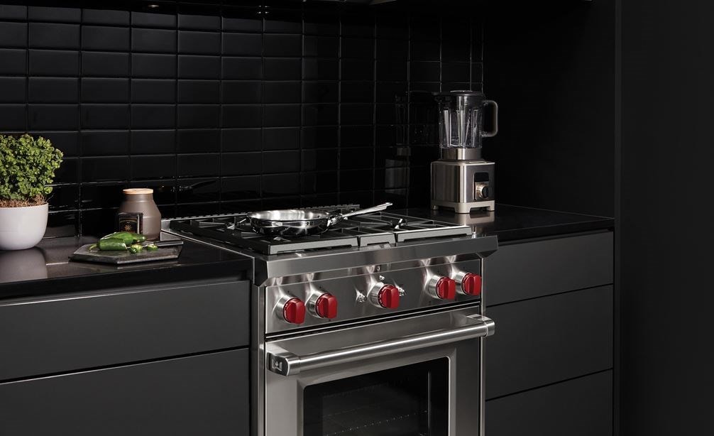 Sub-Zero 24" Designer Column Refrigerator/Freezer (IC-24CI), with Wolf 24" E Series Transitional Convection Steam Oven (CSO24TE/S/TH)