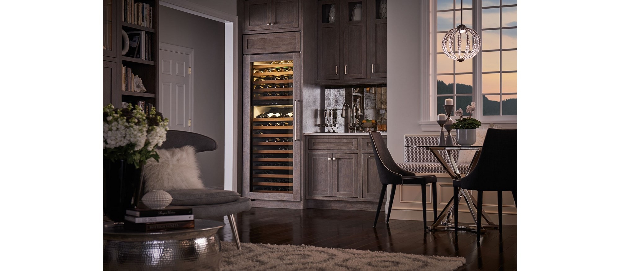 Columna conservadora de vino de 30" Sub-Zero Classic - Compatible con paneles (BW-30/O)