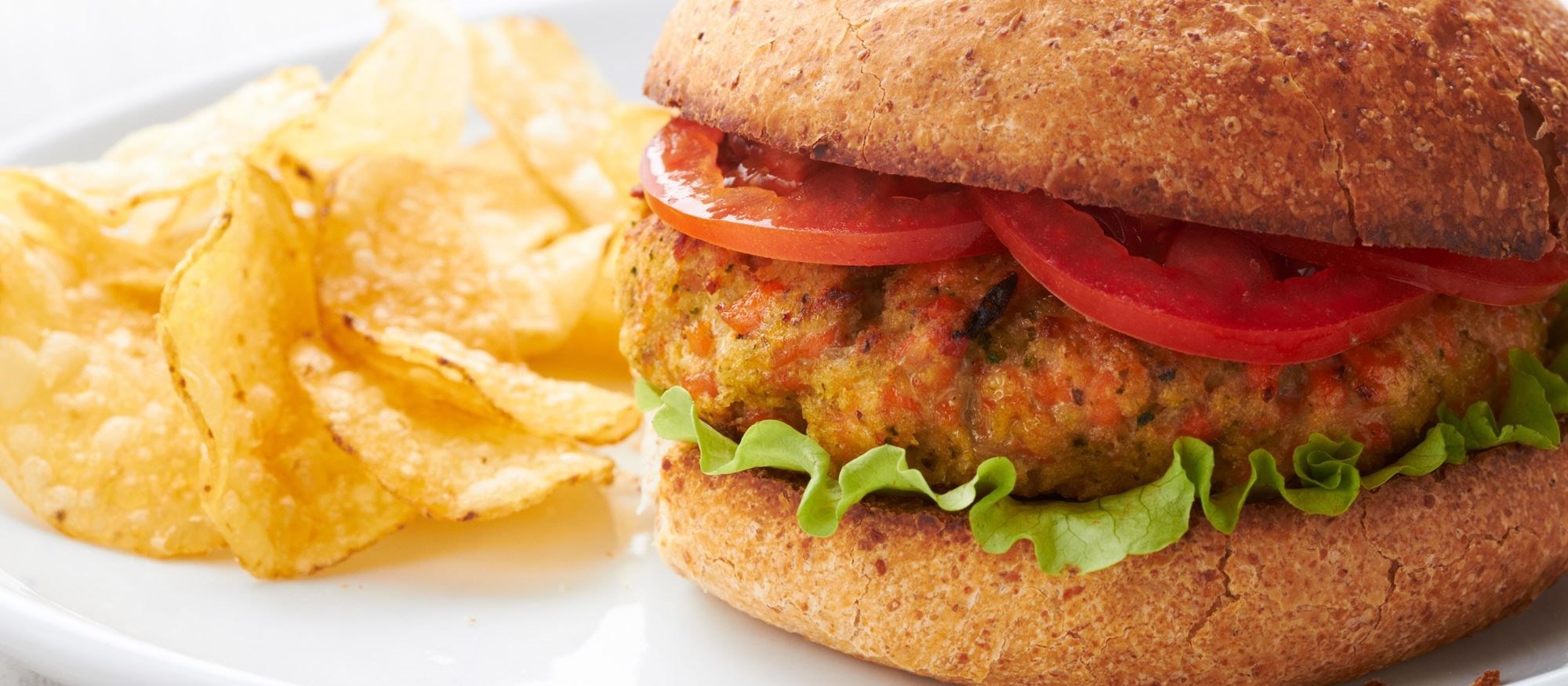 Hamburguesas de salmón a la plancha