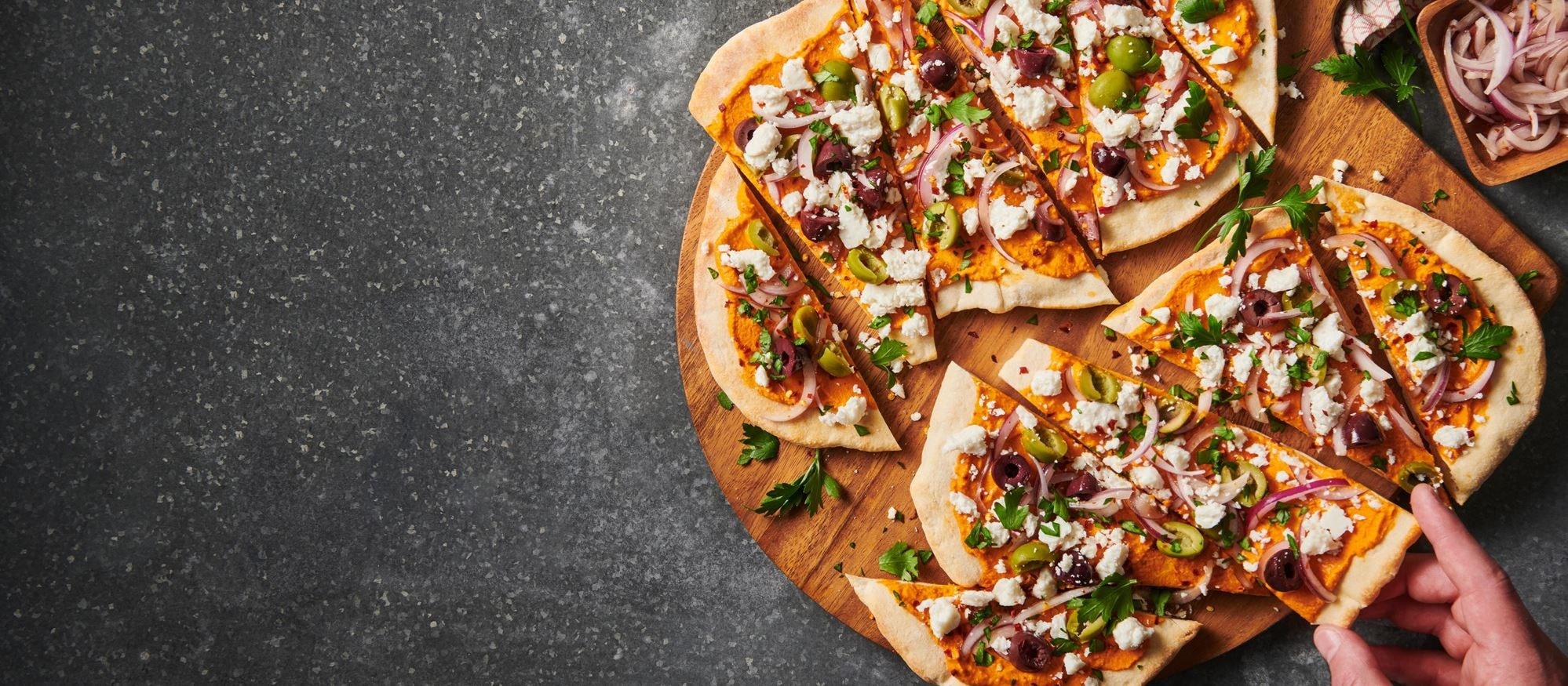 Masa sin levadura para pizza