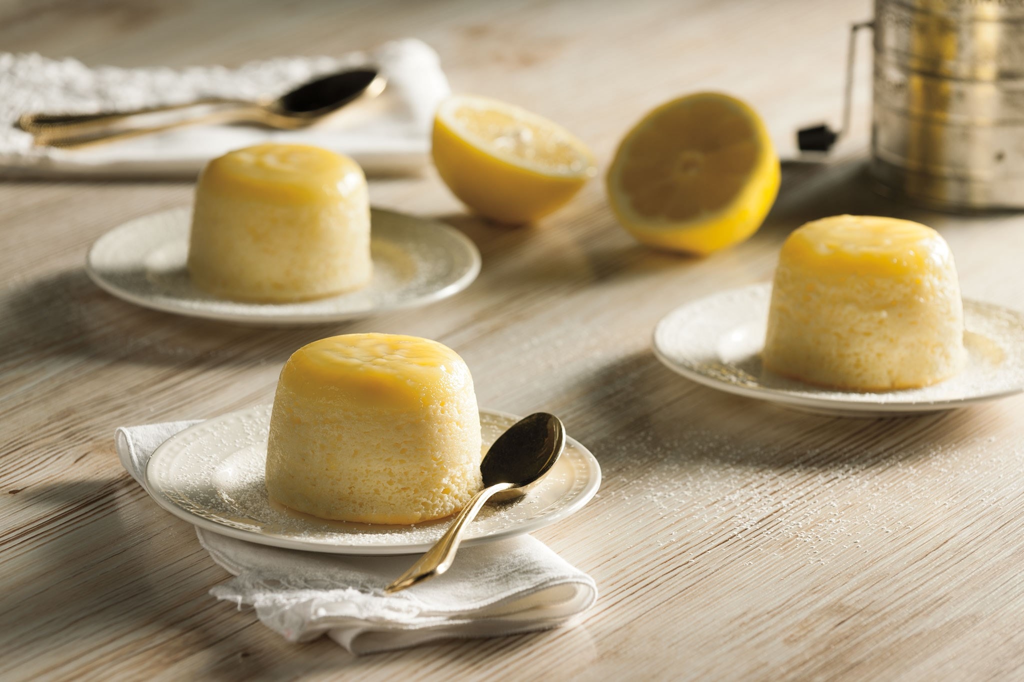 Lemon Pudding Cakes