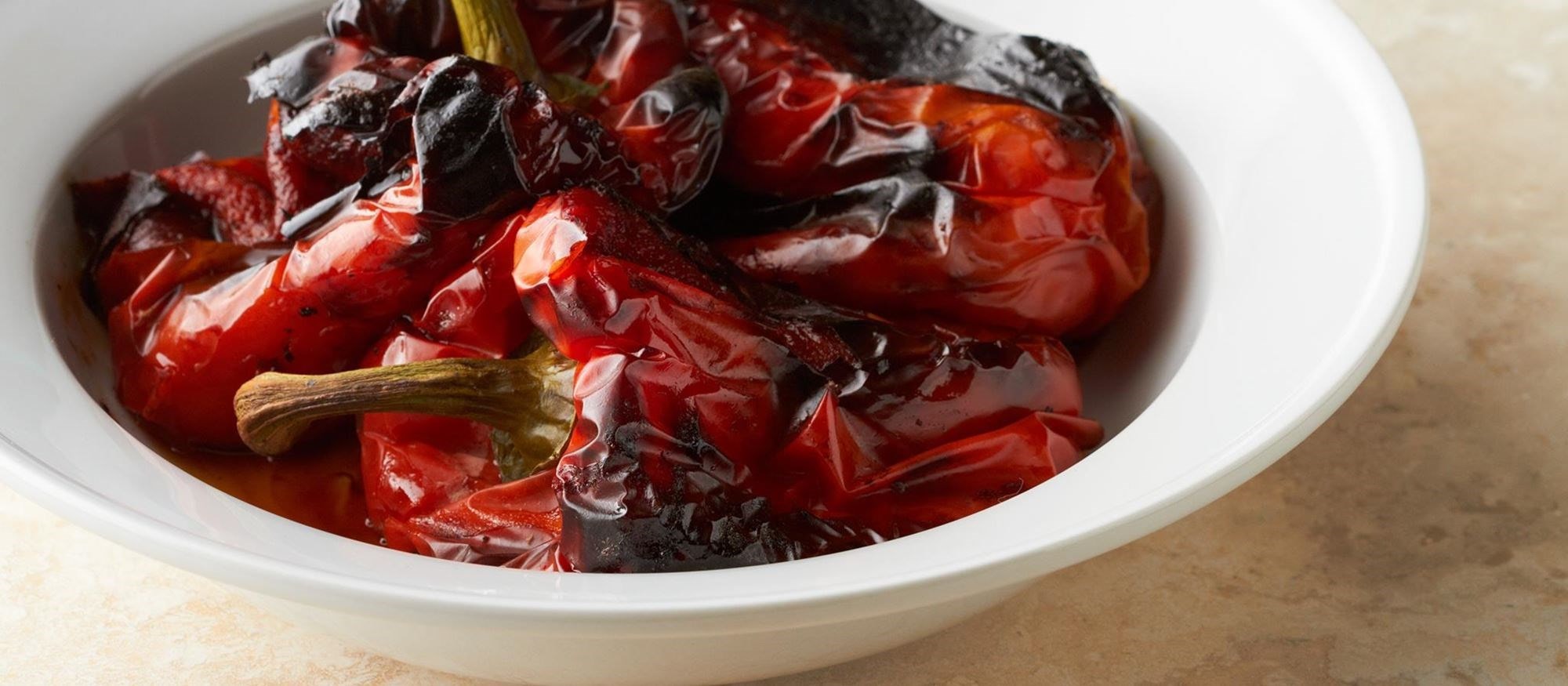 Pimientos rojos al horno