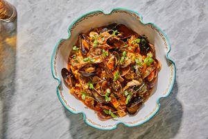 Mussels and Clams Fra Diavolo