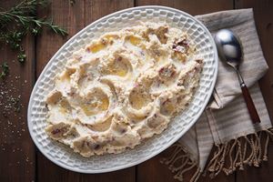 Garlic Fine Herbed Mashed Potatoes