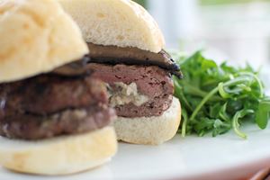 Blue Cheese Stuffed Sirloin Burger
