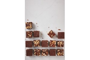 Receta de fudge con speed oven