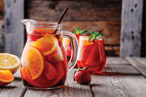 Cava Sangria Strawberry Macerate