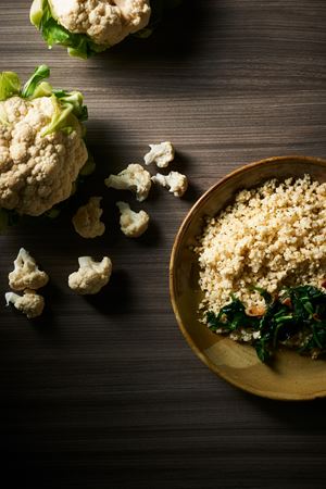 Riced Cauliflower