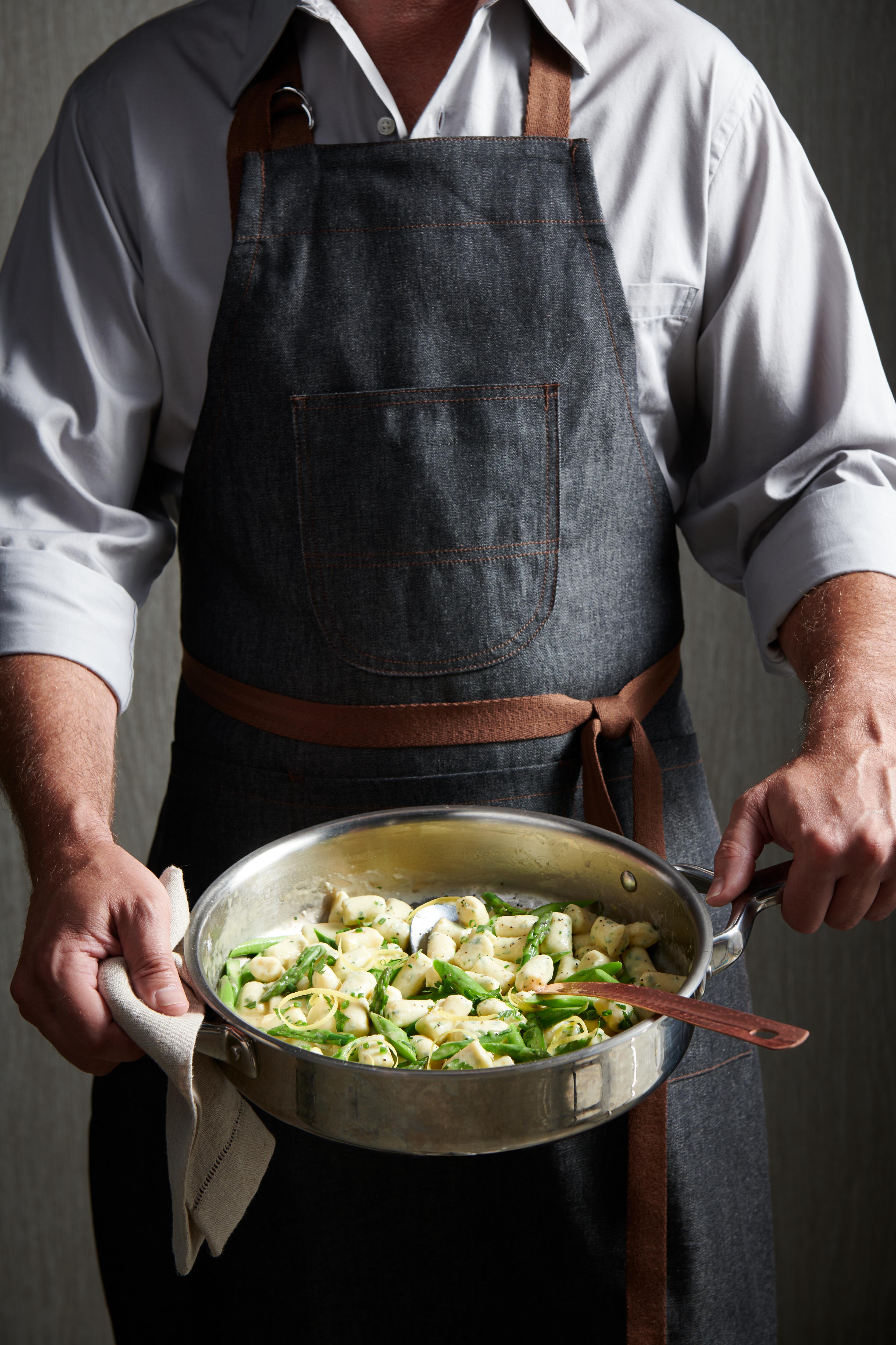 Fácil y deliciosa receta de gnocchi parisinos con la configuración del modo Boil (hervir) de su horno Wolf