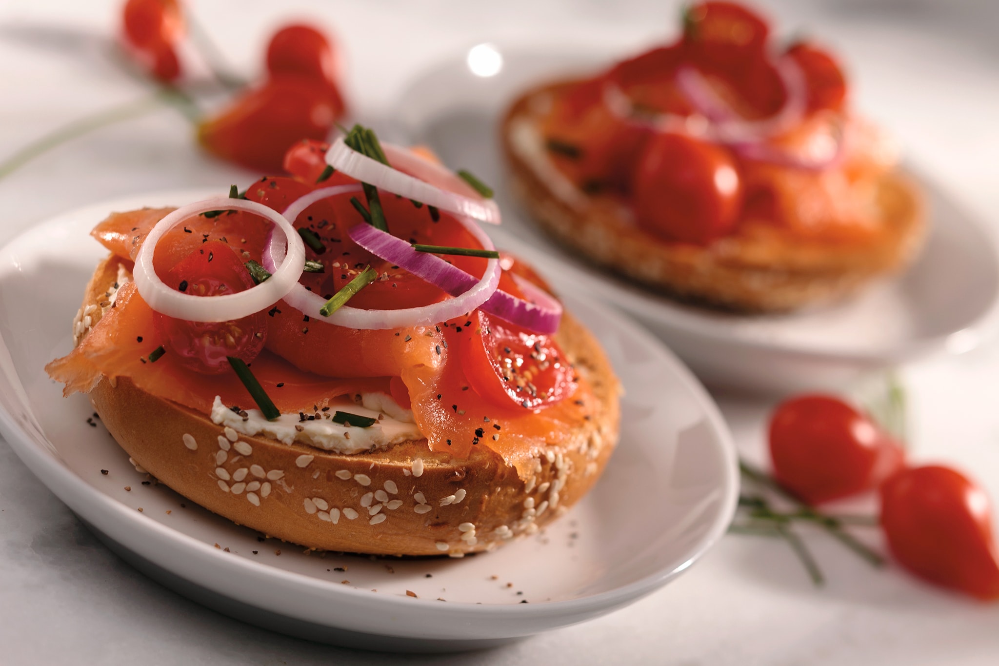 Bagels with Lox