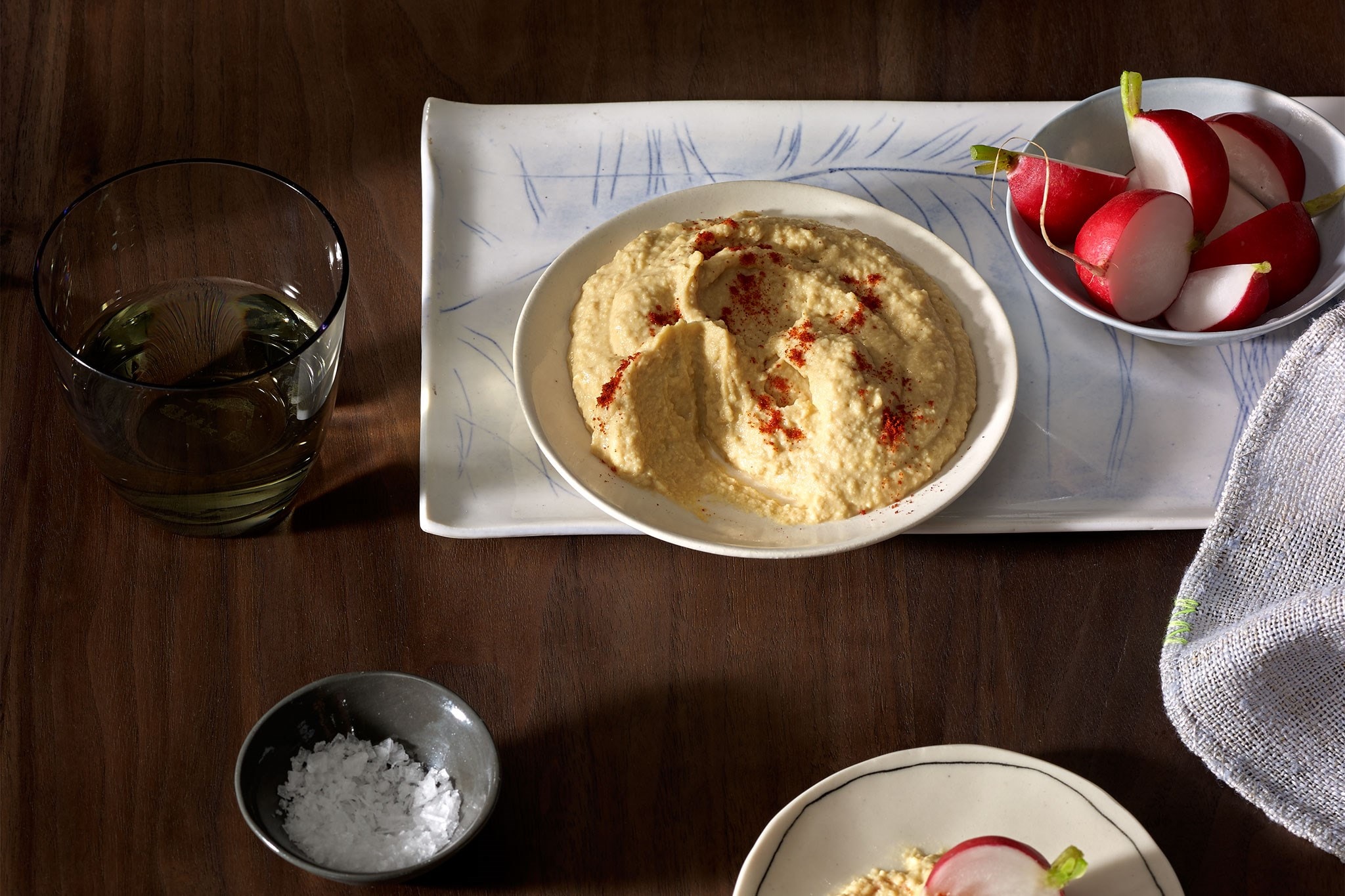 Hummus de sésamo tostado
