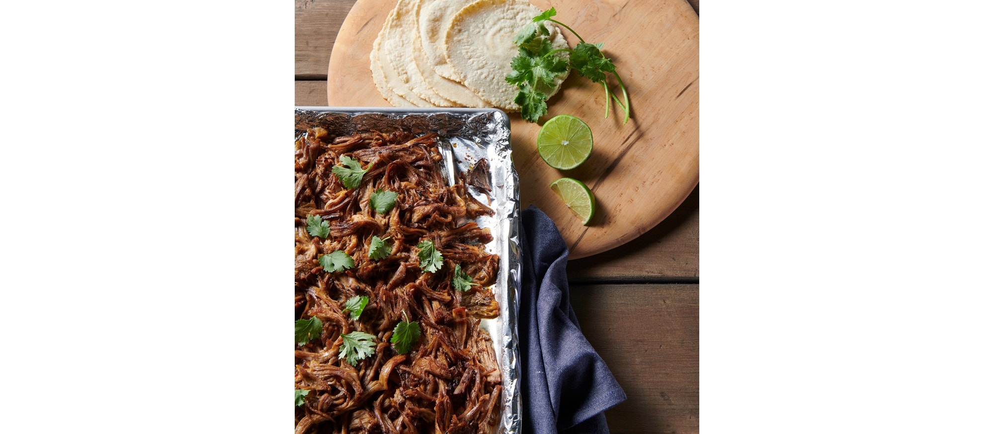 Fácil y deliciosa receta de carnitas en con la configuración del modo  Roast (rostizar) de su horno Wolf
