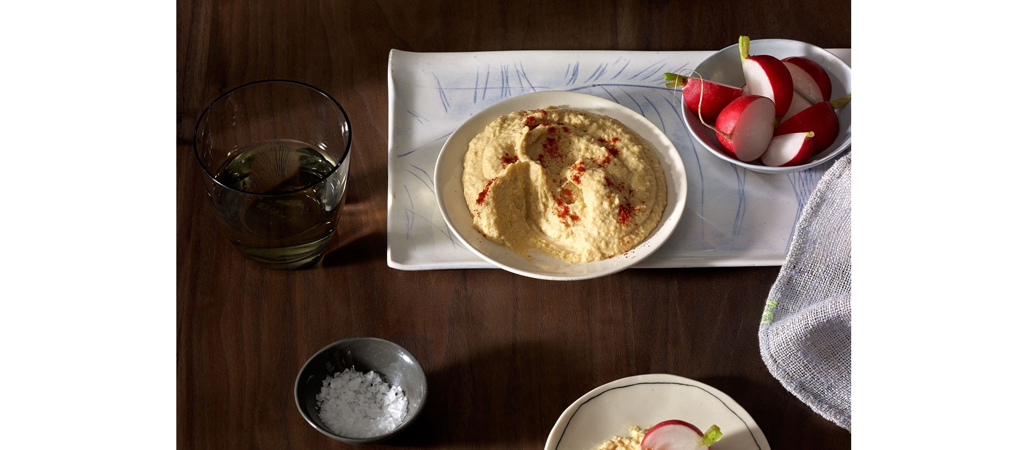 Hummus de sésamo tostado