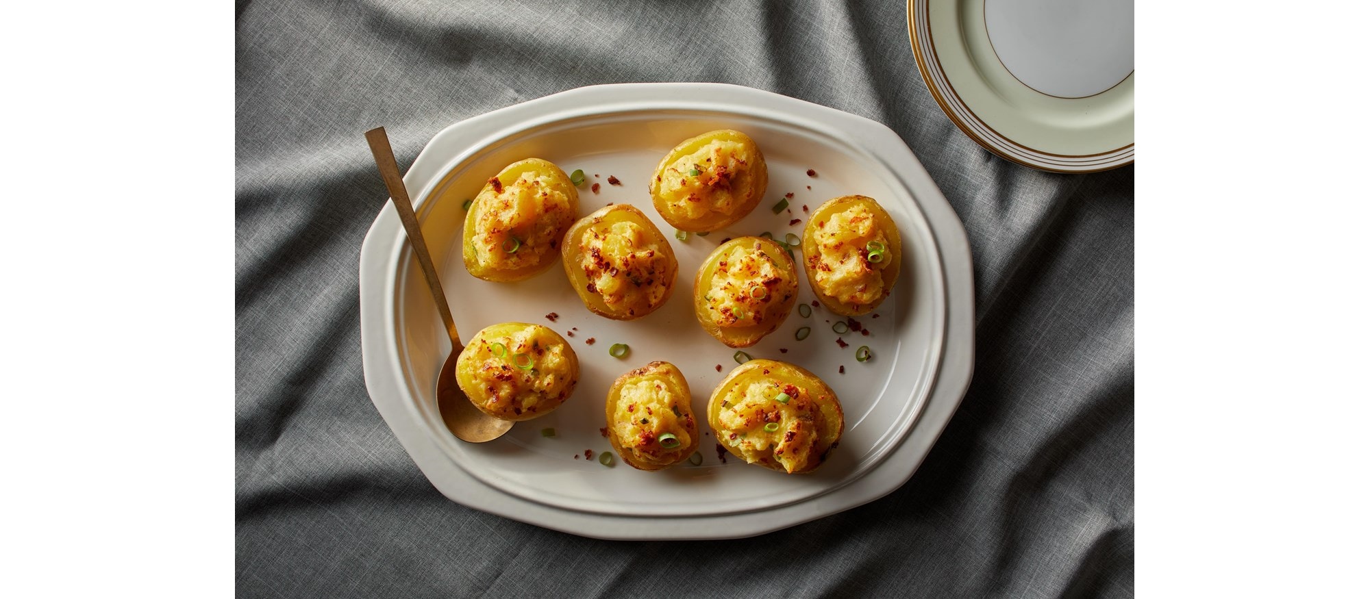 Patatas asadas dos veces