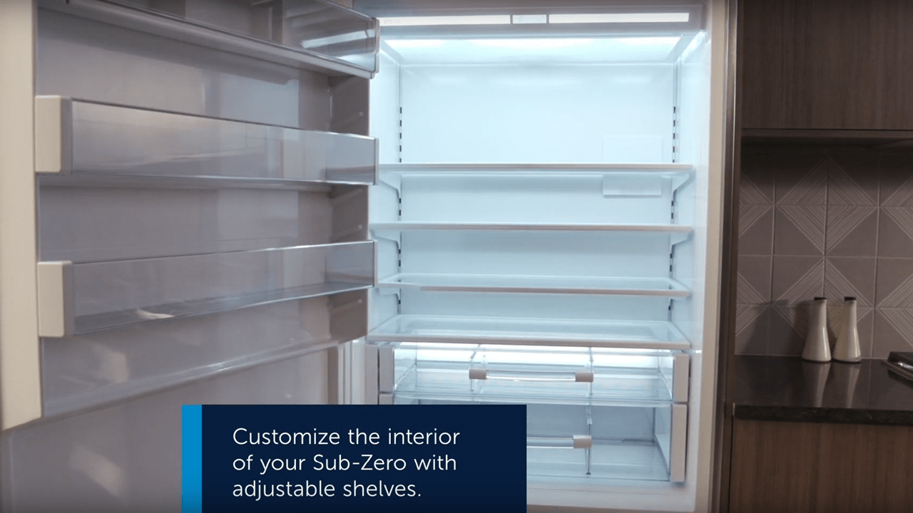 Sub-Zero Serie Classic - Cuidado interior y configuración