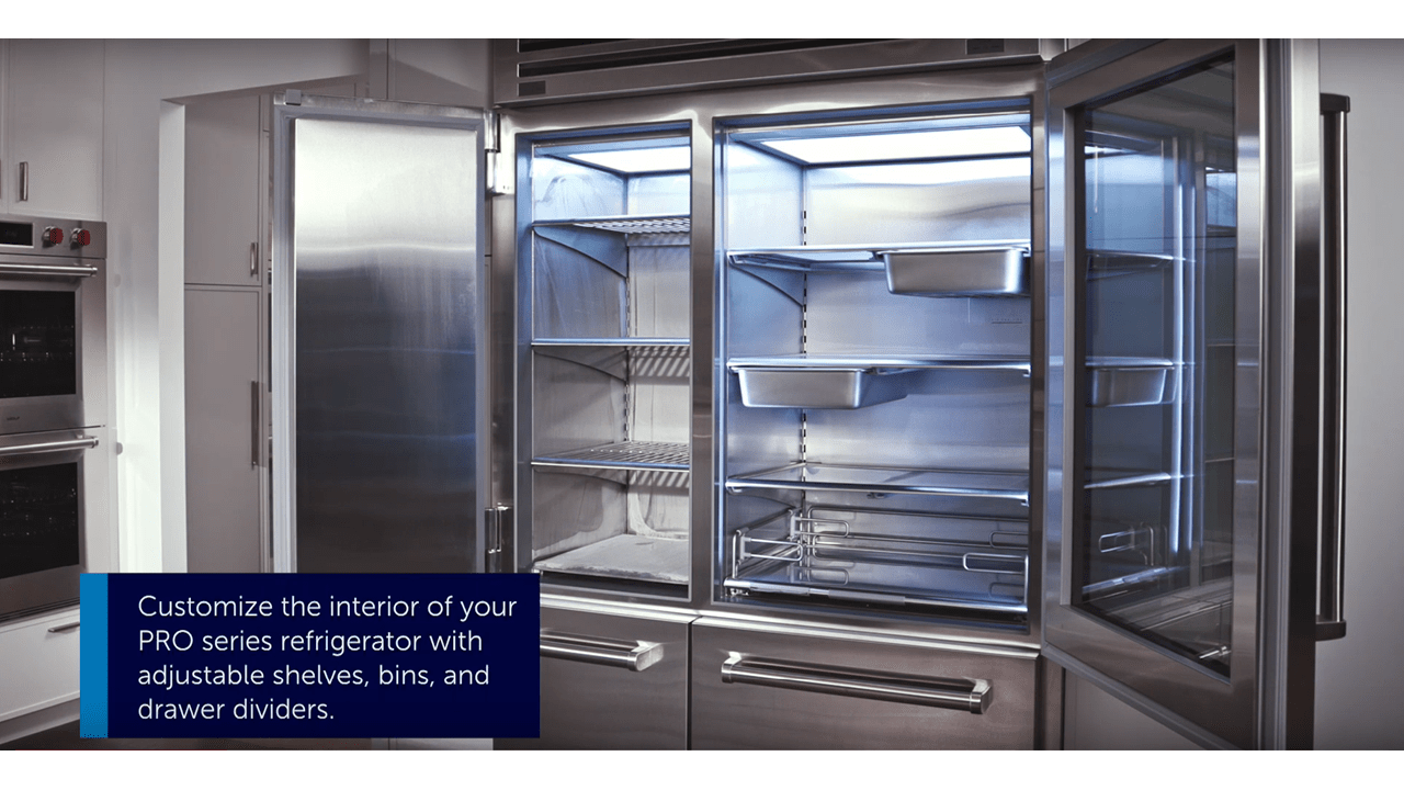 Sub-Zero PRO Series - Interior Care and Configuration