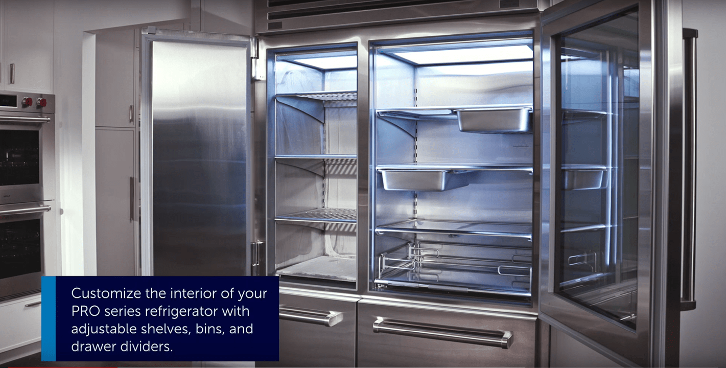 Sub-Zero PRO Series - Interior Care and Configuration