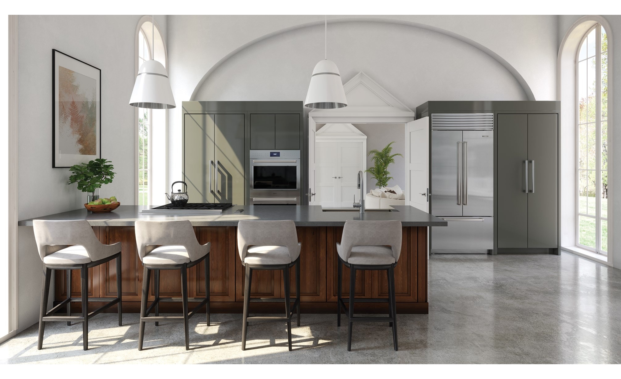 Horno doble empotrado profesional de la serie E de 30" Wolf (DO30PE/S/PH)