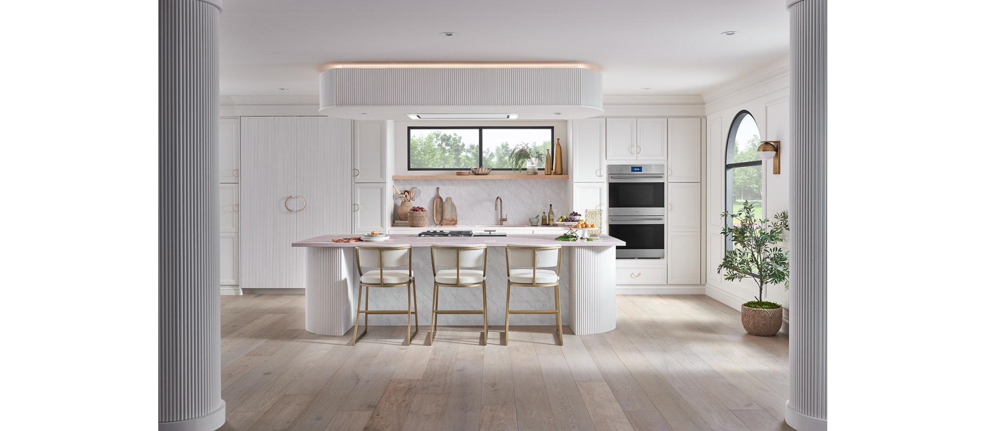 Horno doble empotrado transicional de la serie E de 30" Wolf (DO30TE/S/PH)