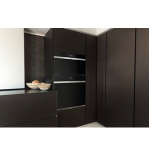 Horno de vapor sin manija contemporáneo de la serie M de 30" Wolf (CSO3050CM/B)