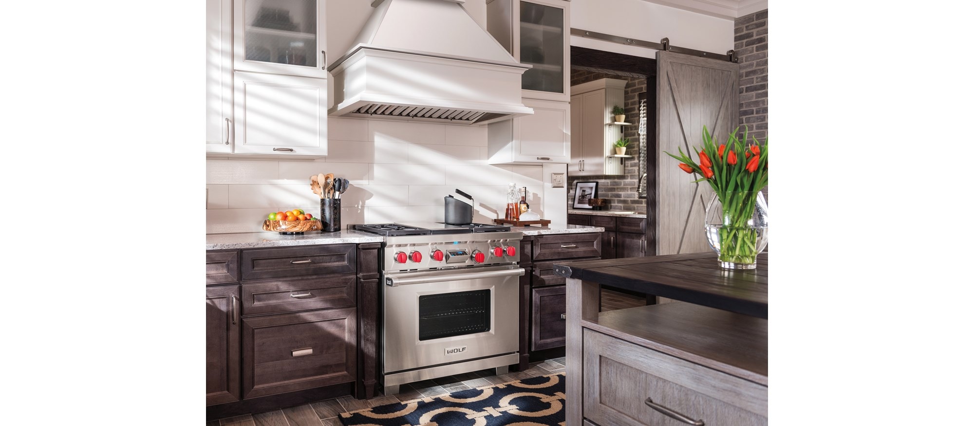 Revestimiento de campana extractora Pro de 34" Wolf - 22" de profundidad (PL342212)