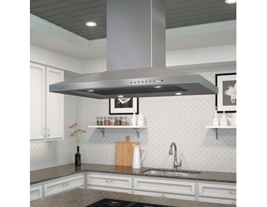 Campana extractora de placa de cocción para isla de 42" Wolf - Inoxidable (VI42S)