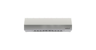 Wolf Campana extractora de pared exterior de perfil bajo de 36" PW362210