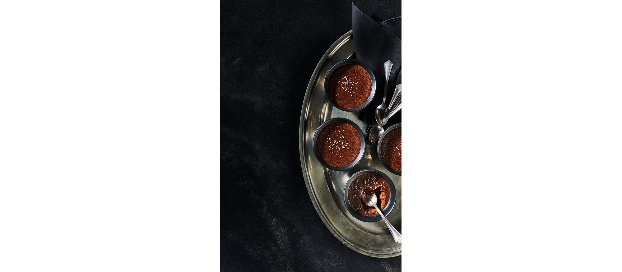 Tarro de natilla de chocolate