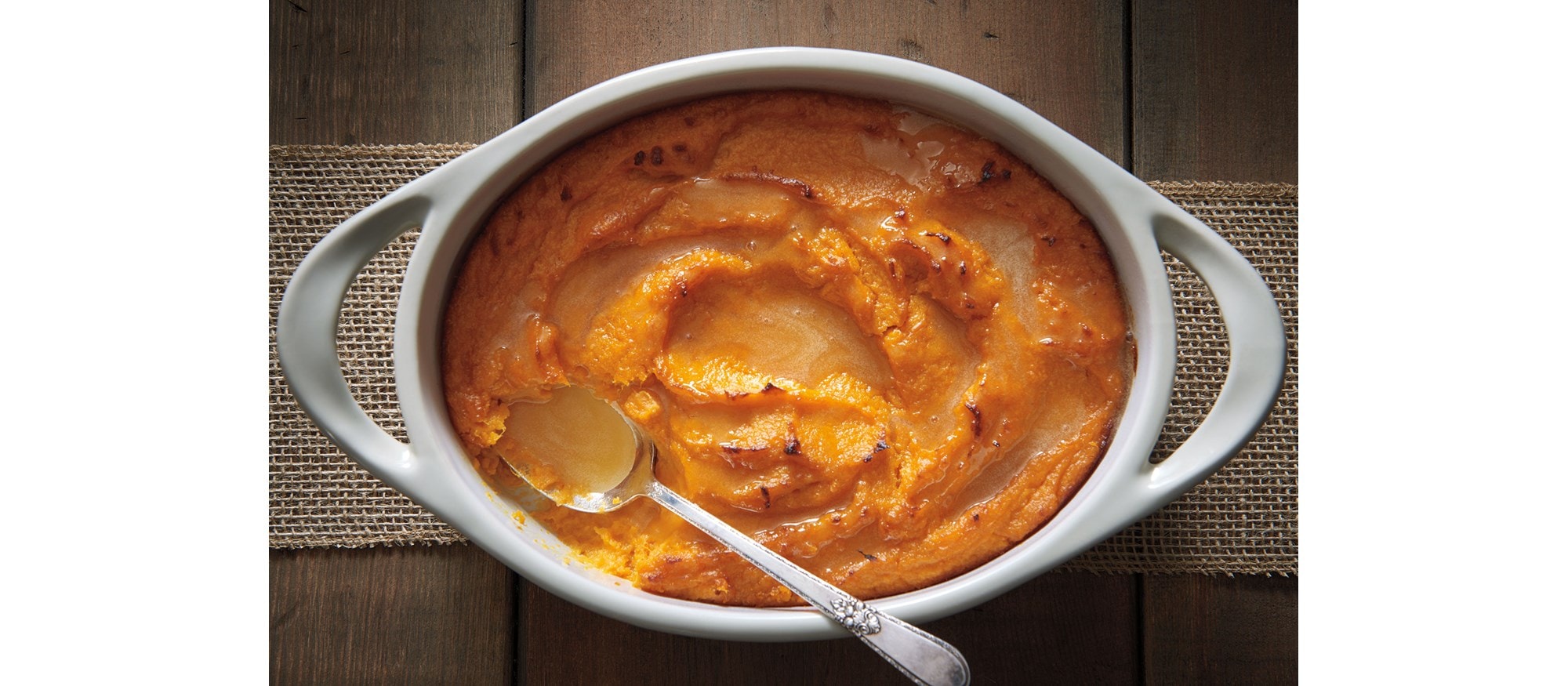 Camotes con mantequilla de maple