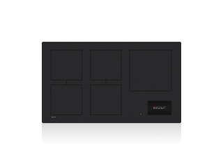 Wolf Placa de inducción contemporánea de 36" CI36560C/B