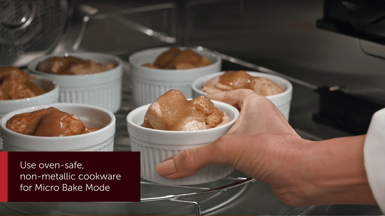 Wolf Speed Oven - Micro Bake Mode