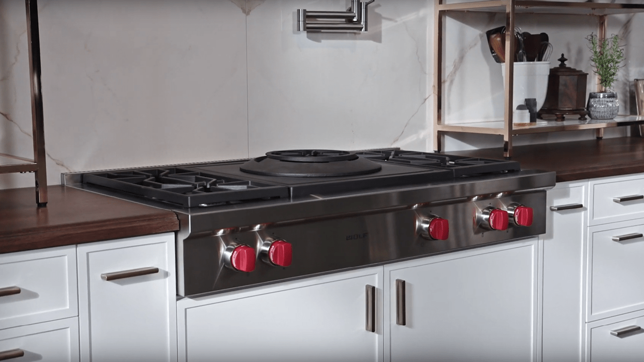 Wolf Sealed Burner Rangetop with Wok Burner - Quick Start